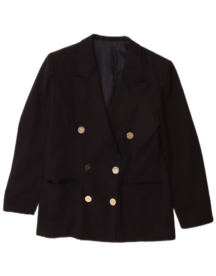 Daniel Hechter Γυναικείο Μπλέιζερ Διπλό Μπουφάν UK 12 Medium Navy Blue