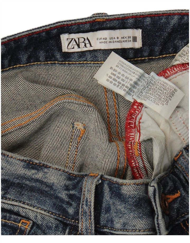 Zara Γυναικείο Loose Jeans EU 40 Medium W30 L29 Μπλε βαμβακερό