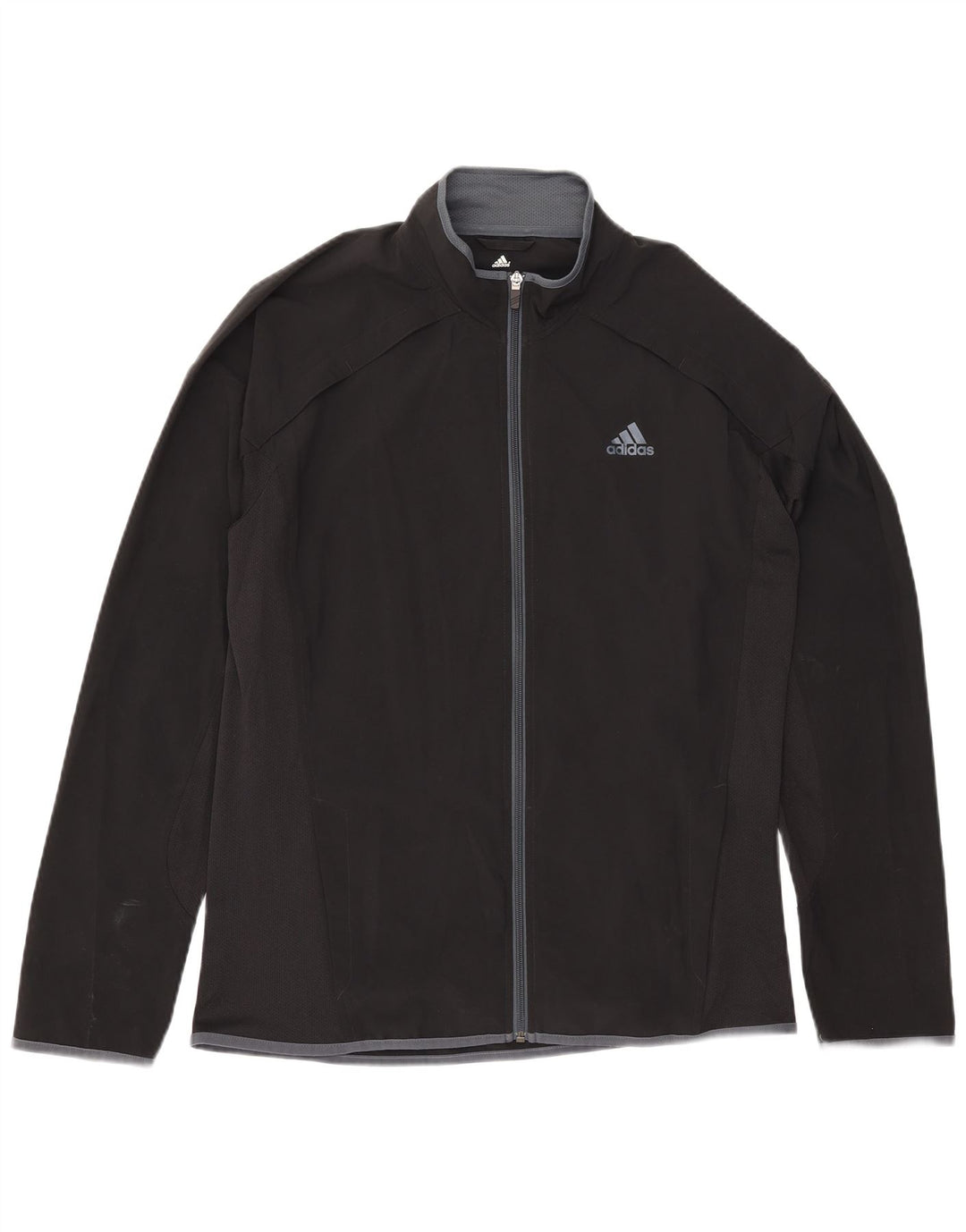 Ανδρική φόρμα Adidas Climalite Top Jacket Μεσαίο Μαύρο Πολυεστέρα