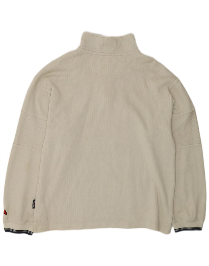 Ανδρικό φούτερ με φερμουάρ ELLESSE Jumper XL Γκρι βαμβακερό