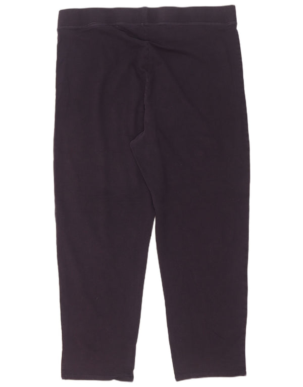 Marks & Spencer Γυναικεία Κολάν UK 22 3XL Navy Blue Cotton