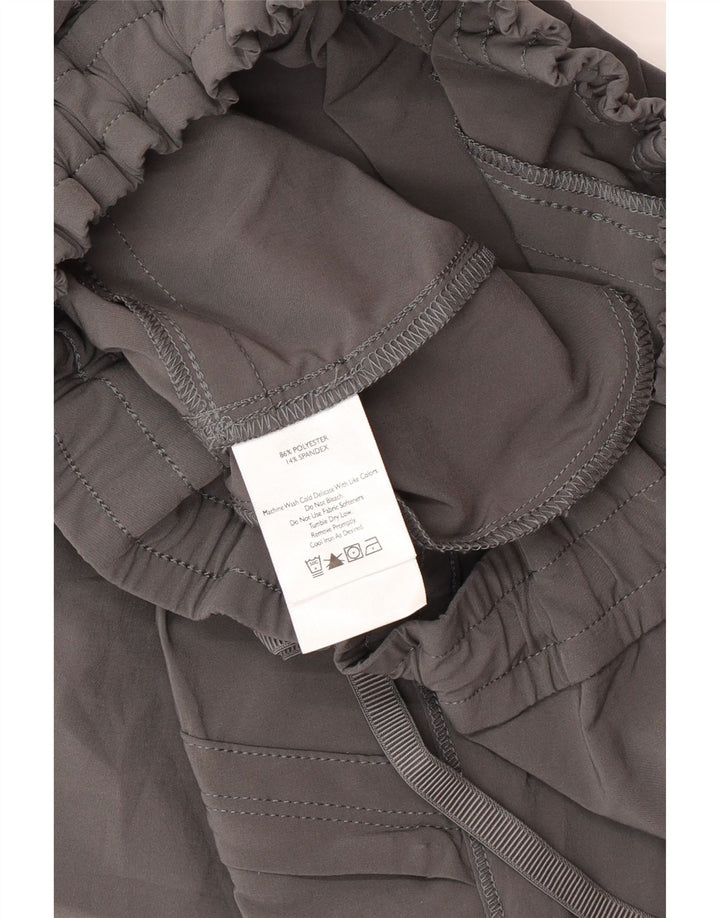 Eddie Bauer Γυναικείο Crop Cargo Παντελόνι Medium W30 L24 Grey Polyester