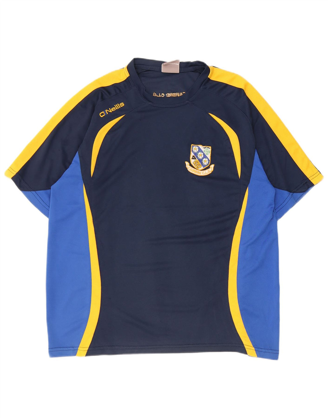 Ανδρικό γραφικό μπλουζάκι O'Neills Top Medium Navy Blue Colorblock Πολυεστέρας
