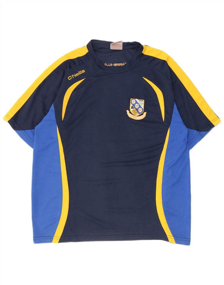 Ανδρικό γραφικό μπλουζάκι O'Neills Top Medium Navy Blue Colorblock Πολυεστέρας