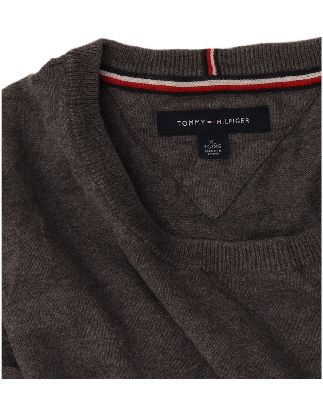 Ανδρικό πουλόβερ Tommy Hilfiger Crew Neck Jumper XL Grey