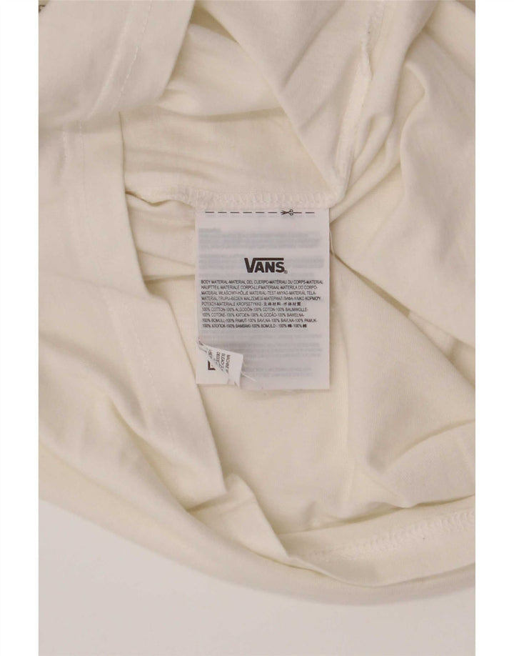 Ανδρικό γραφικό T-Shirt Vans Classic Fit Top Μεσαίο λευκό βαμβακερό