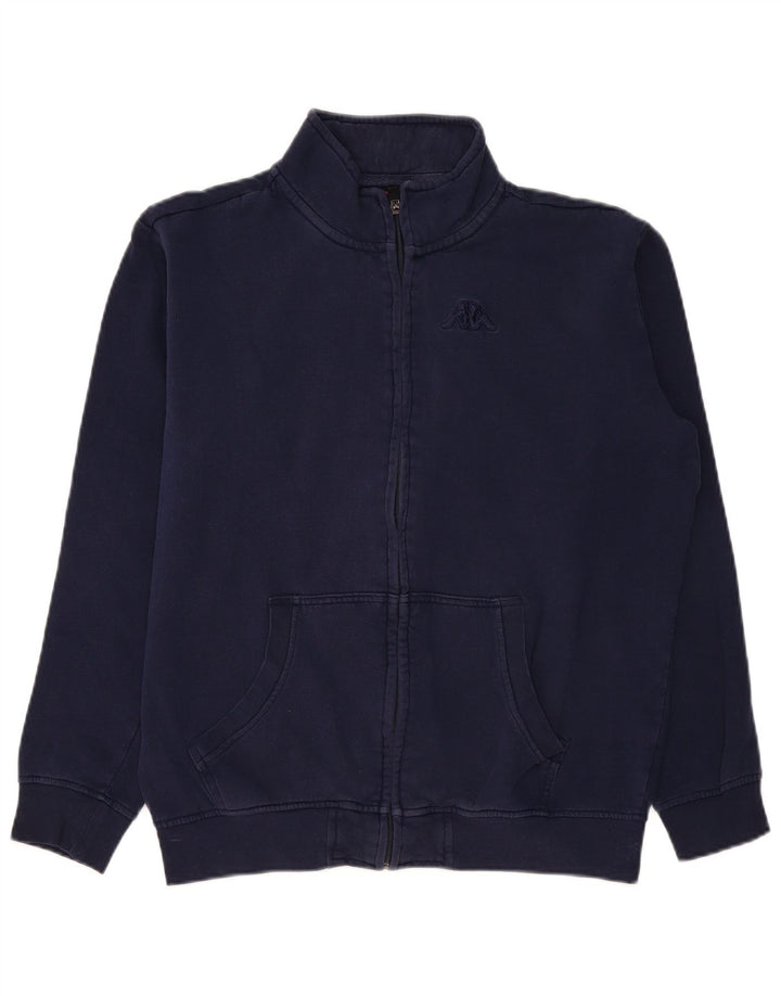 Ανδρική φόρμα KAPPA Top Jacket Large Navy Blue Cotton
