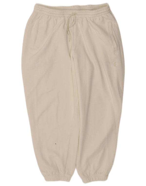 Adidas Γυναικεία φόρμα παντελόνι Joggers UK 20 2XL Λευκό βαμβακερό