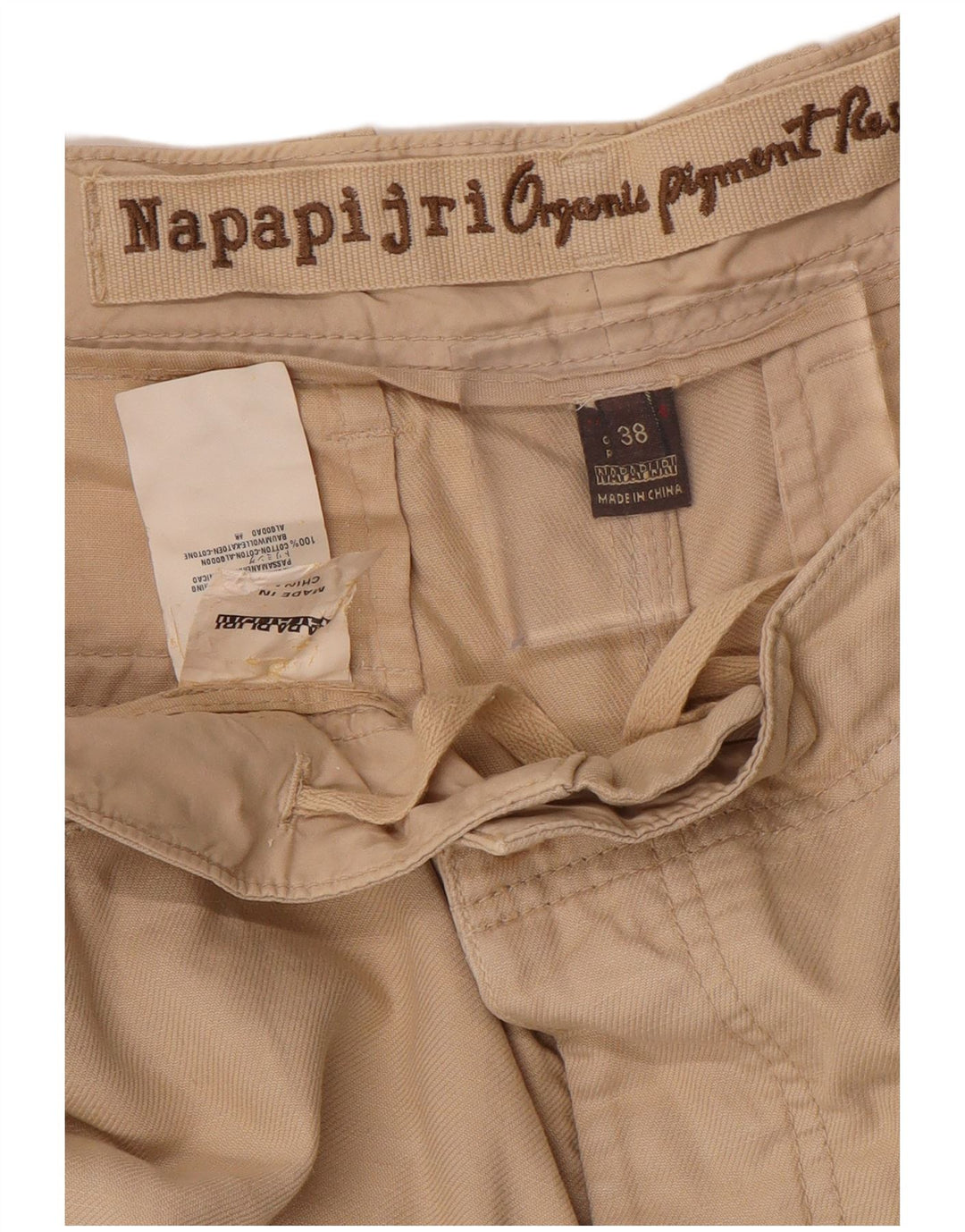 Ανδρικό σορτς Chino NAPAPIJRI W38 XL Μπεζ βαμβακερό