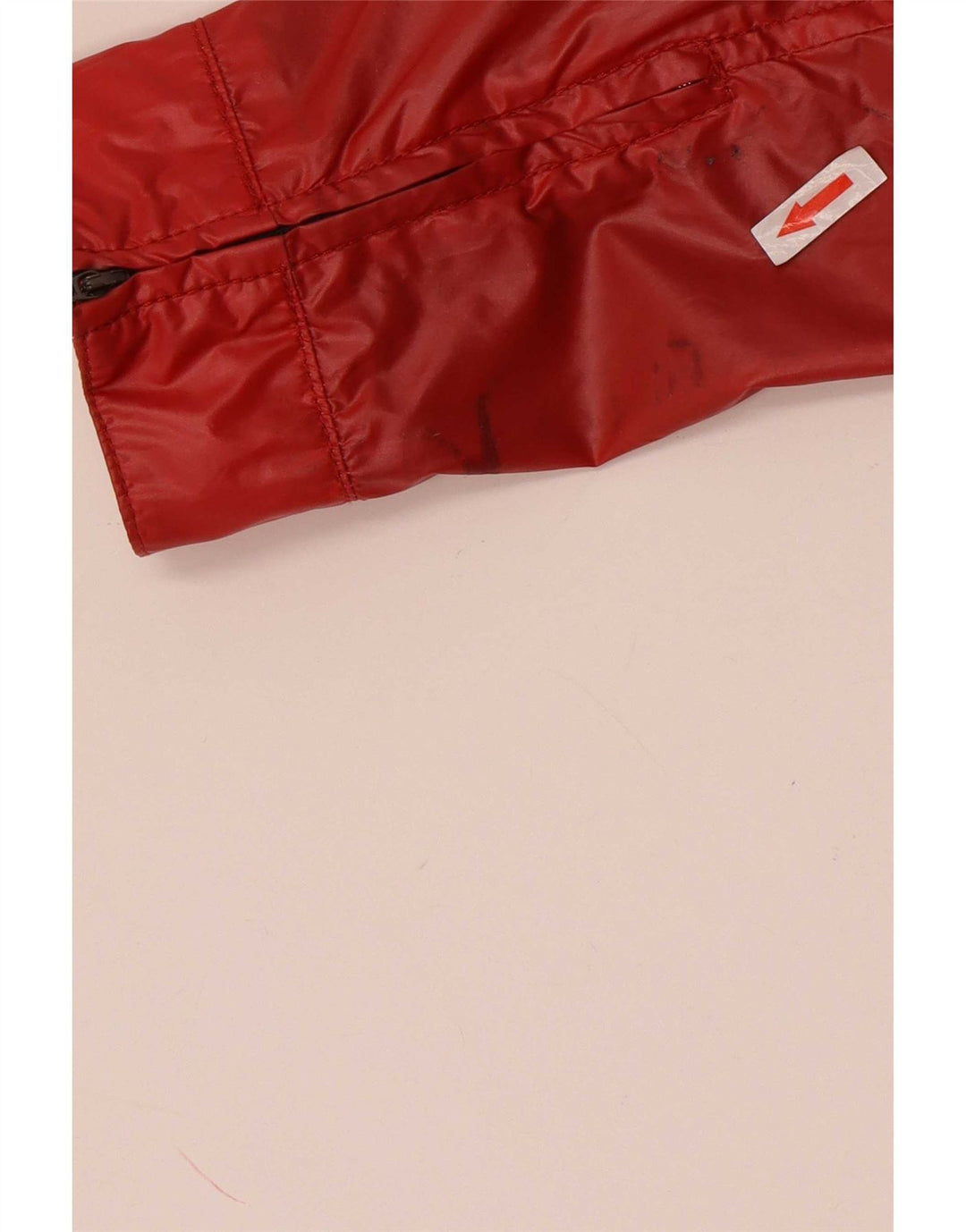 Refrigiwear Γυναικείο μπουφάν βροχής με κουκούλα IT 38 XS Red Polyester