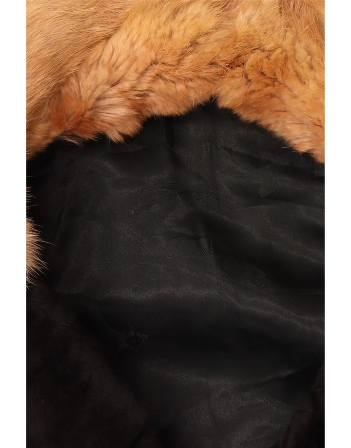 VINTAGE Γυναικείο Μπουφάν UK 14 Medium Μαύρο