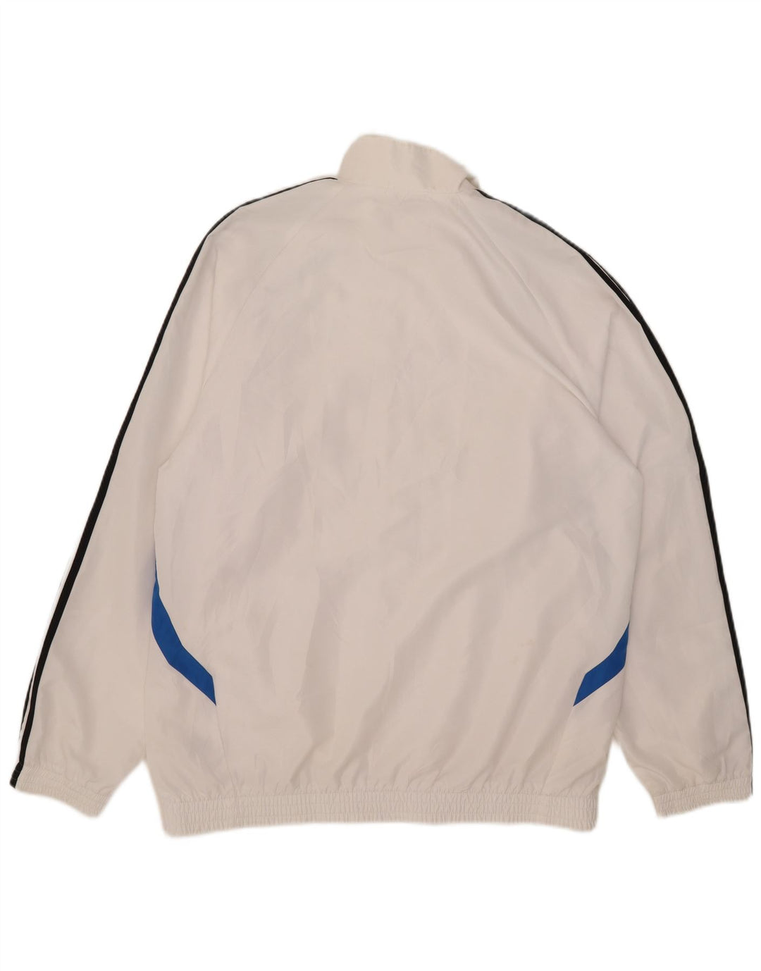 Ανδρική φόρμα Adidas Top Jacket UK 42/44 Large White Colourblock Polyester