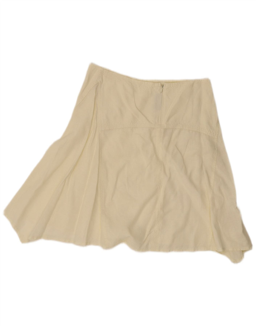 Sisley Γυναικεία Μίνι Ασύμμετρη Φούστα W30 Μεσαίο Κίτρινο