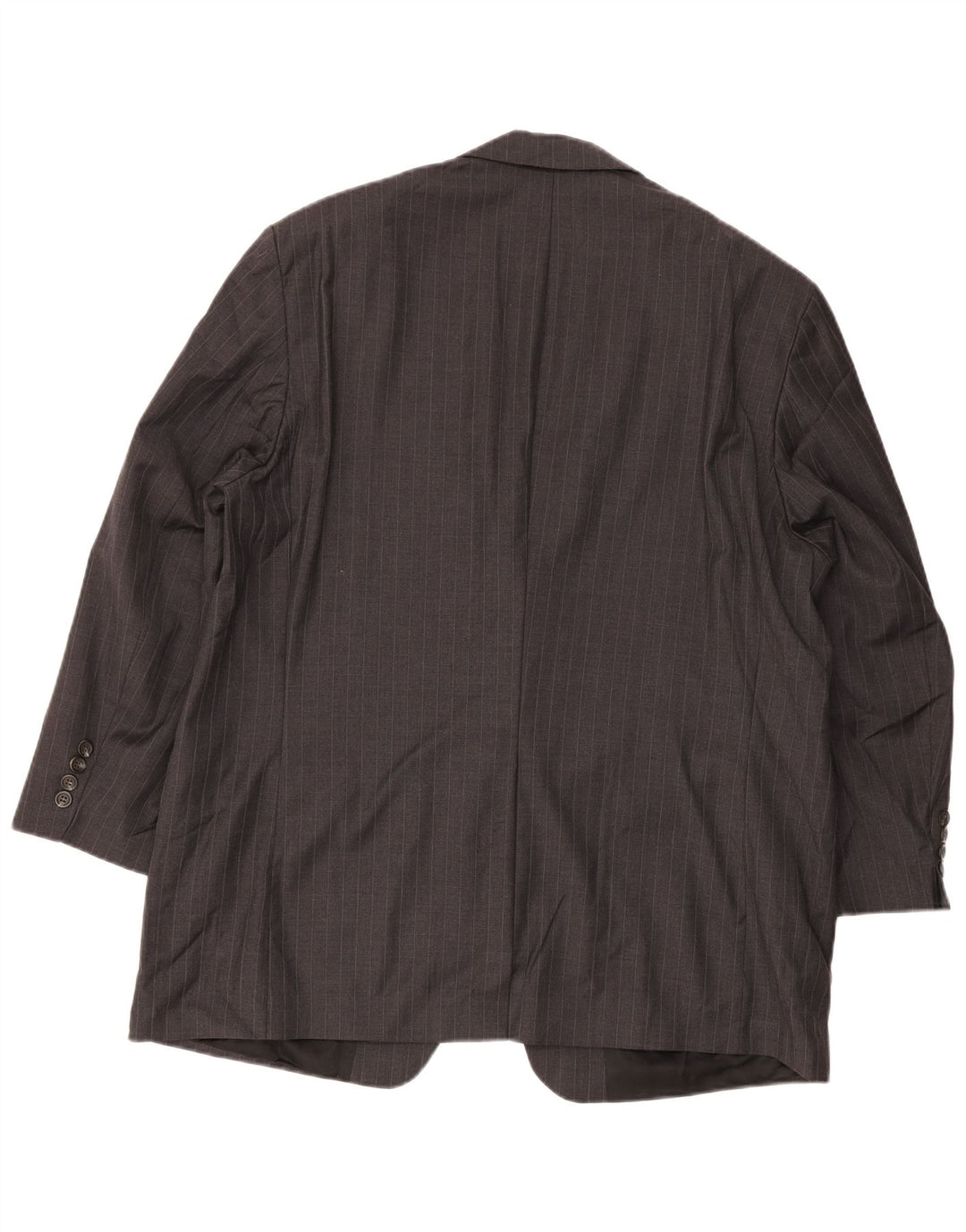 Ralph Lauren Ανδρικό σακάκι με 2 κουμπιά UK 46 2XL μαλλί με γκρι ρίγες