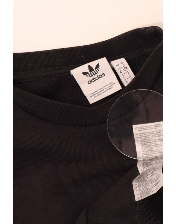 Ανδρικό φούτερ Adidas Jumper Μικρό μαύρο βαμβακερό
