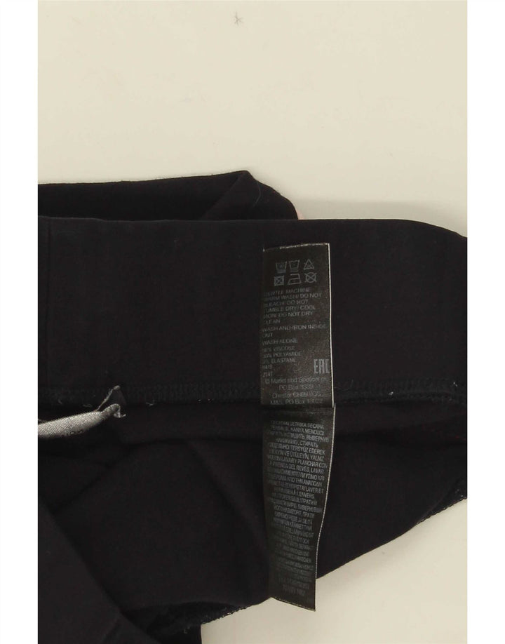 Marks & Spencer Γυναικεία κολάν UK 10 Small Navy Blue Colorblock Viscose