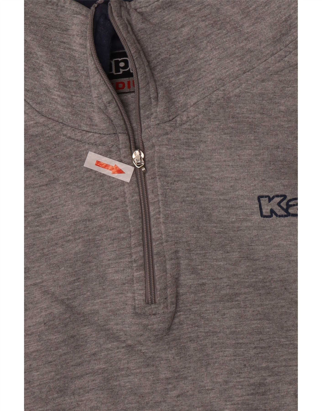 Γυναικείο γραφικό φούτερ Kappa Jumper UK 14 Medium Grey Colourblock