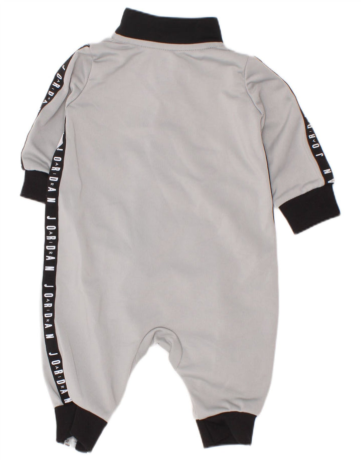 Jordan Baby Boys Graphic Jumpsuit 3-6 μηνών Grey Colourblock Polyester