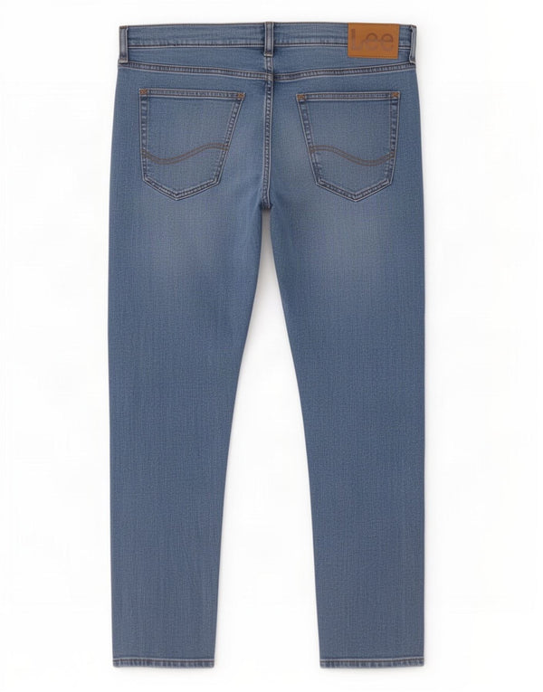 Lee Mens Luke Slim Tapered Jeans W33 L27 Μπλε βαμβακερό