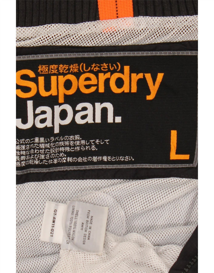 Γυναικείο Μπουφάν SUPERDRY Windbreaker UK 16 Large Black