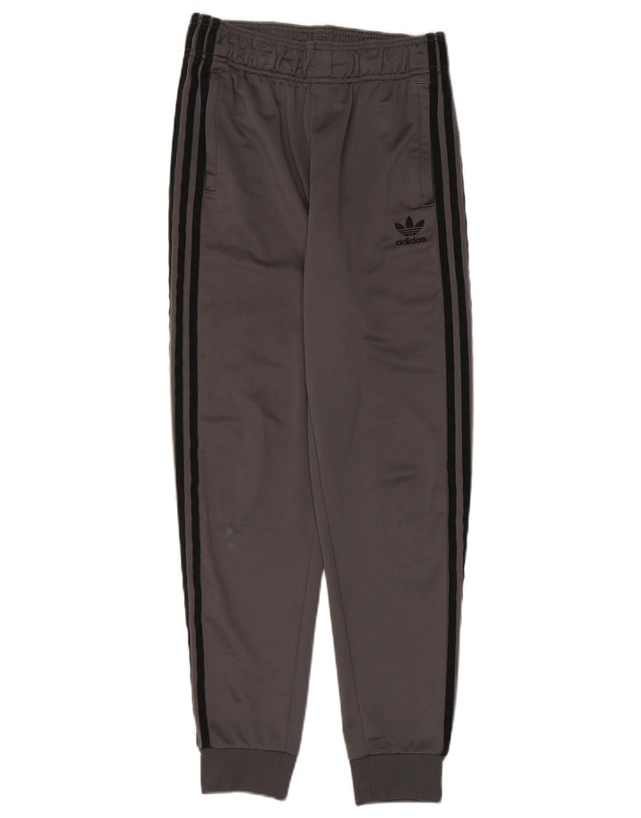 Adidas Boys αθλητική φόρμα παντελόνι Joggers 13-14 ετών γκρι πολυεστέρα