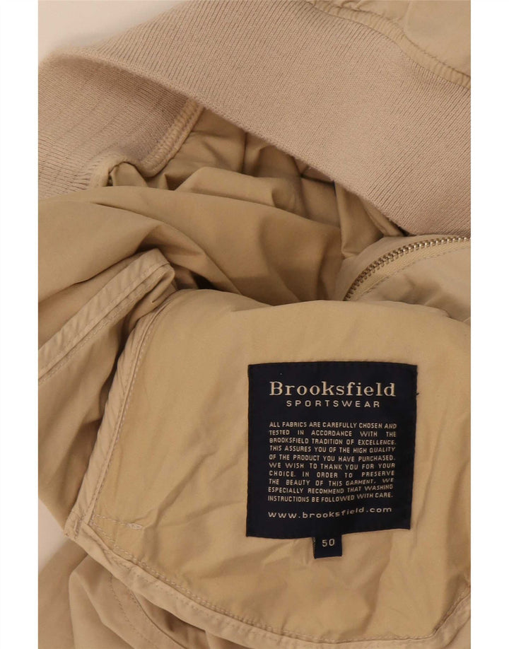 Ανδρικό μπουφάν Brooksfield IT 50 Large Beige