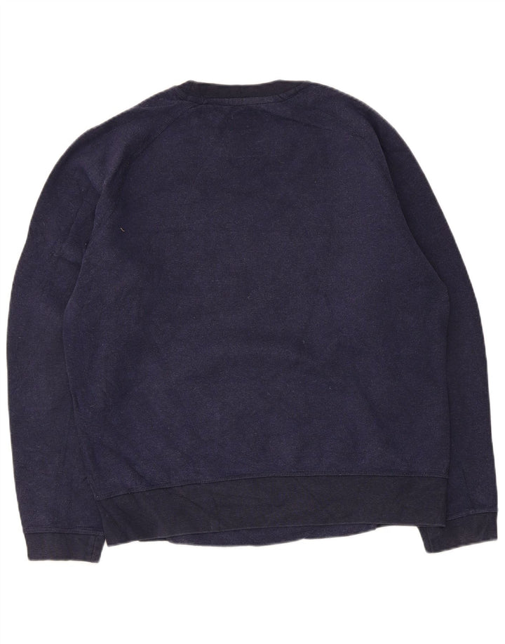 Ανδρικό φούτερ Nike Jumper, μεσαίο μπλε, βαμβακερό