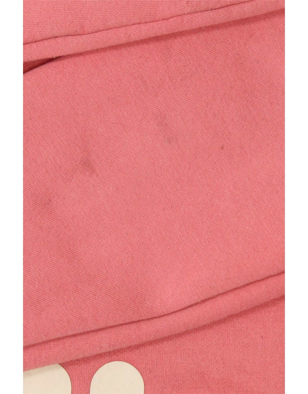 FILA Womens Crop Graphic Hoodie Jumper UK 14 Medium Pink Polyester Vintage Fila and Second-Hand Fila from Messina Hembry 