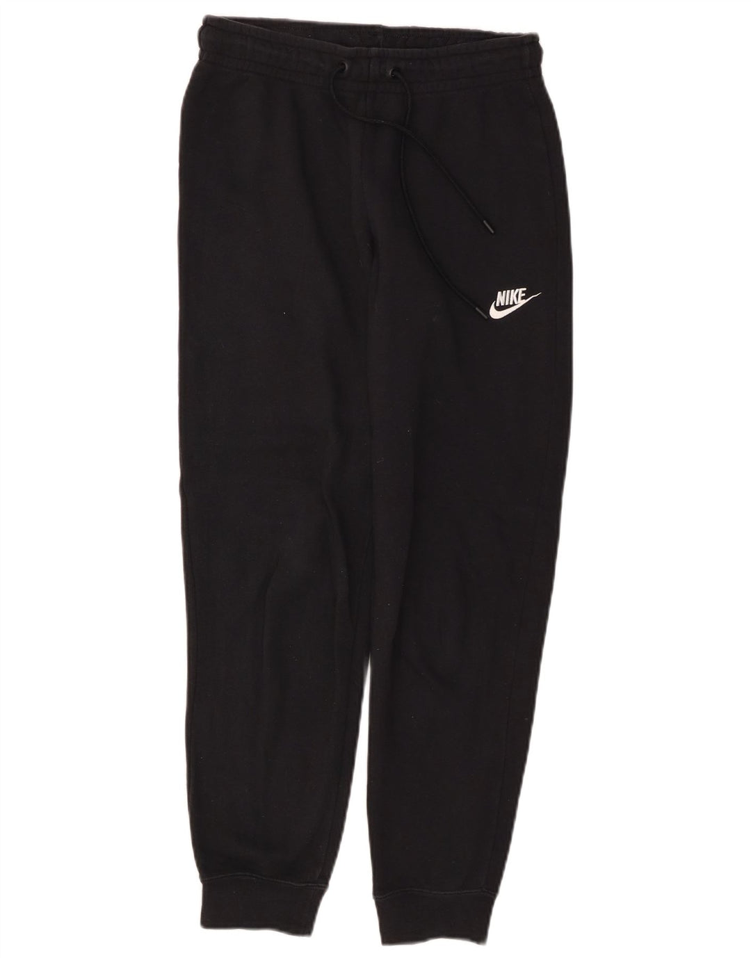 Γυναικεία αθλητική φόρμα NIKE Παντελόνι Joggers UK 10 Small Black Cotton