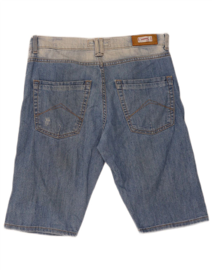 CARRERA Boys Distressed τζιν σορτς 13-14 ετών W30 Μπλε βαμβακερό