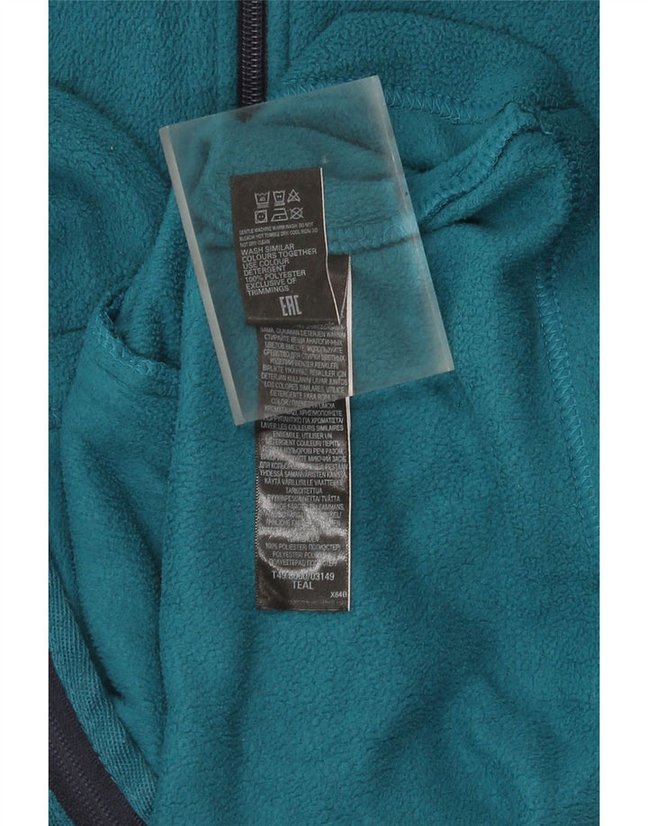 Marks & Spencer Γυναικείο Fleece Jacket UK 14 Large Blue Polyester