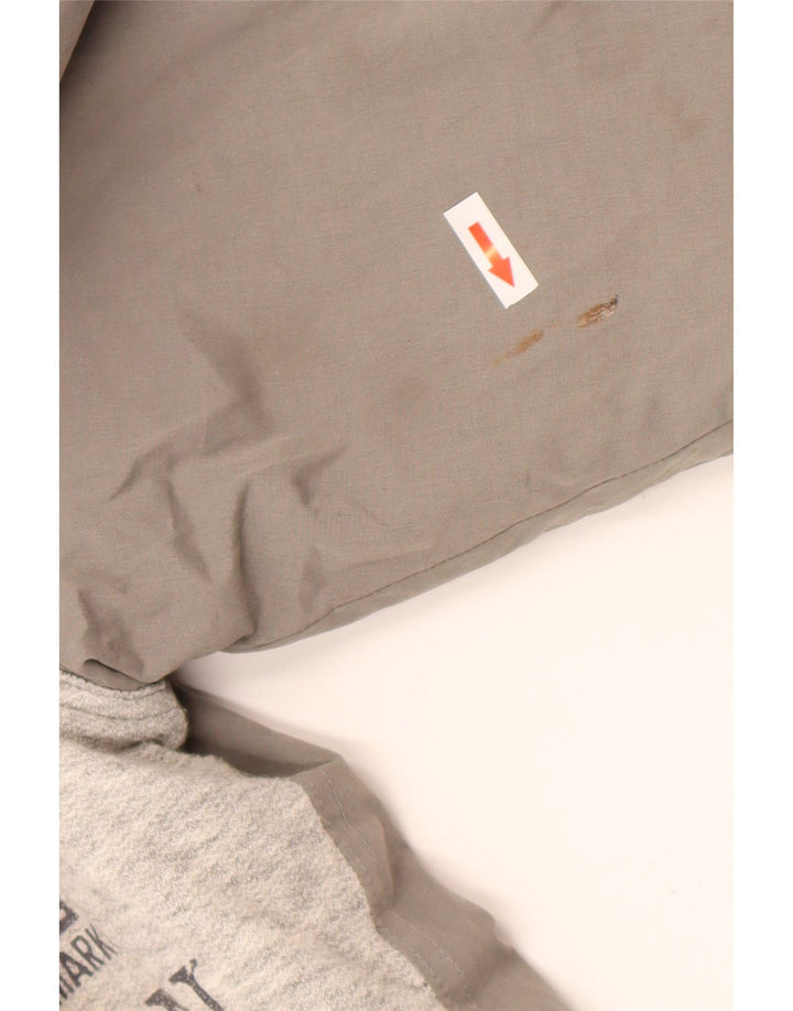 Carrera Ανδρικό μπουφάν με κουκούλα γραφικό UK 38 Medium Grey Colourblock