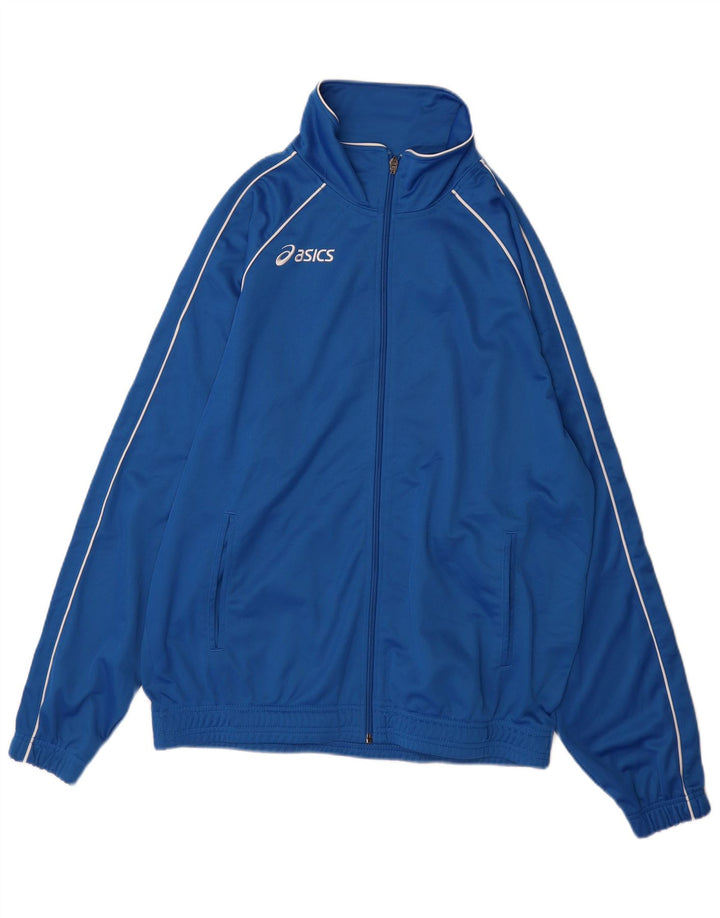 Ανδρική φόρμα Asics Top Jacket XL Blue Polyester