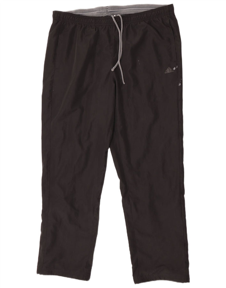 Ανδρική φόρμα Adidas Climalite Παντελόνι XL Μαύρο Πολυεστέρας