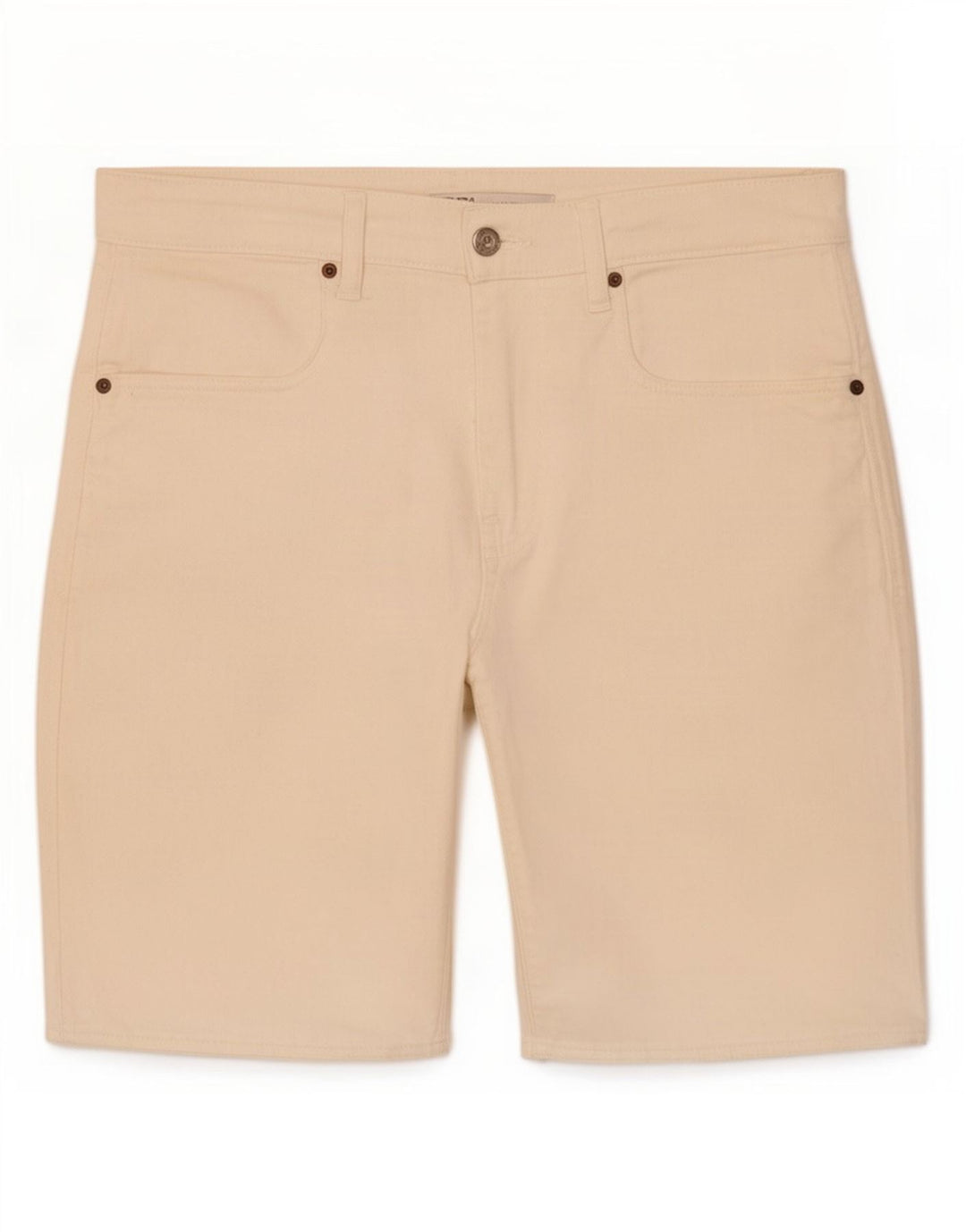Zara Ανδρικό τζιν σορτς EU 42 Large W32 Off White