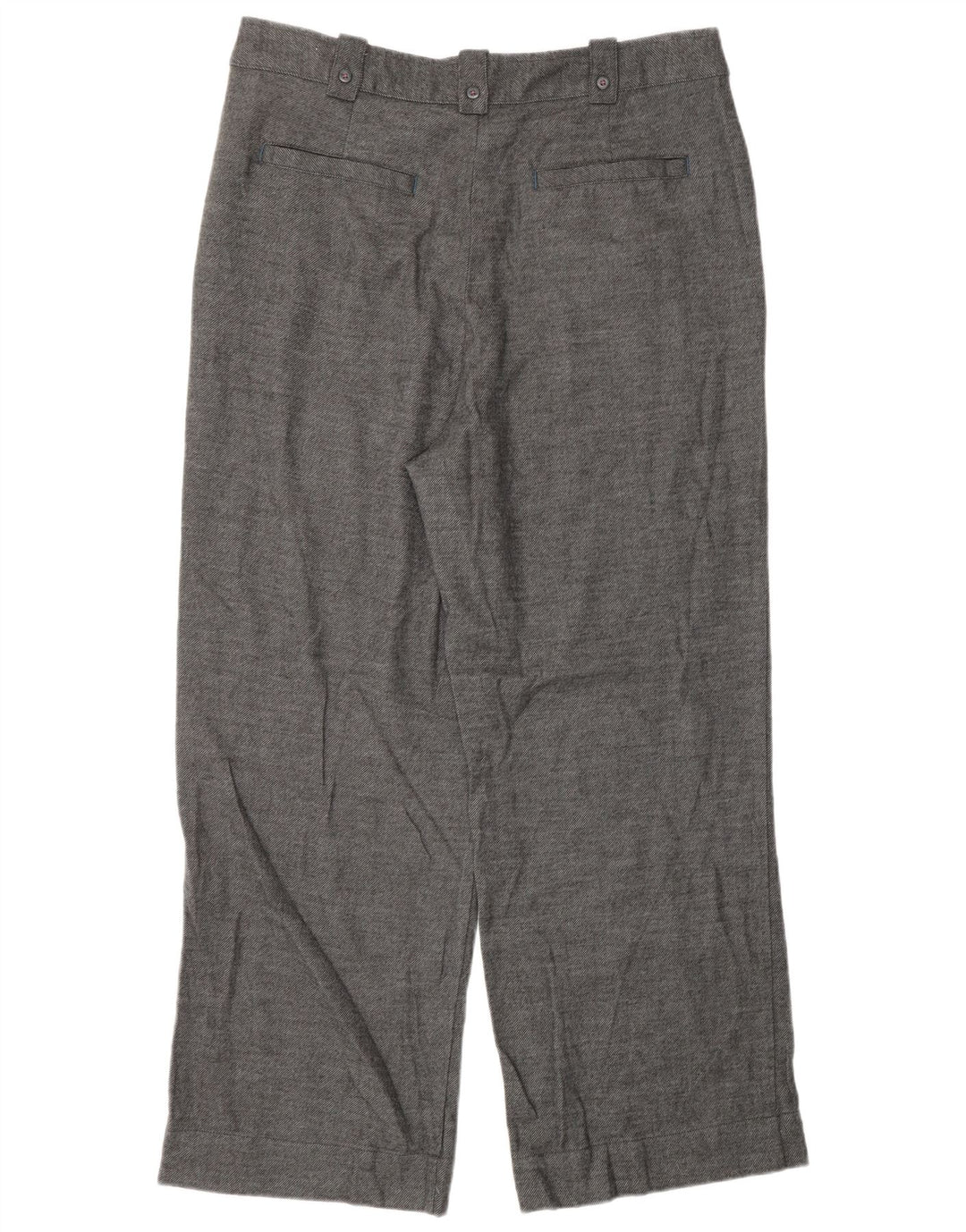 WHITE STUFF Γυναικείο ίσιο casual παντελόνι UK 16 Large W34 L29 Grey