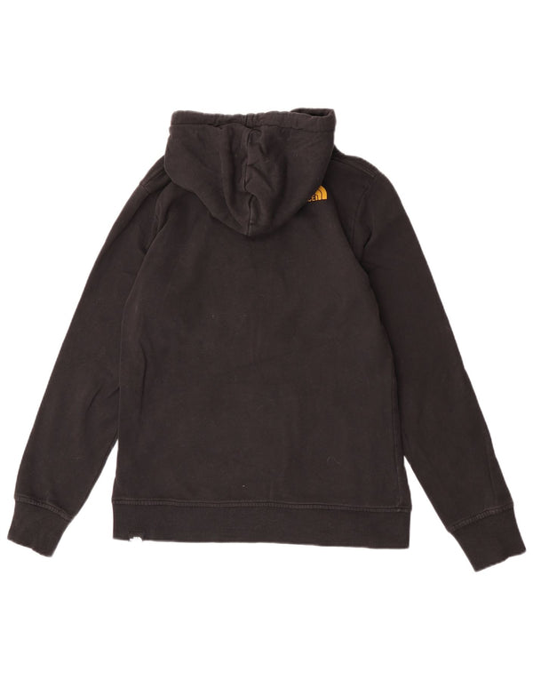 The North Face Γυναικείο Γραφικό Hoodie Jumper UK 12 μεσαίο μαύρο βαμβακερό