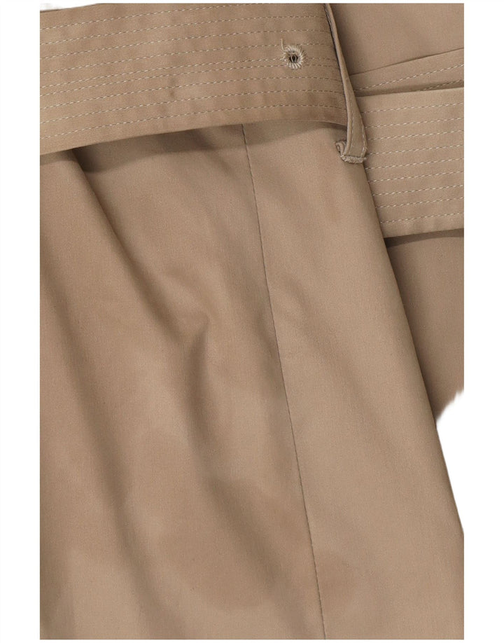 TED BAKER Ανδρική καμπαρντίνα EU 44 XS Μπεζ βαμβακερό