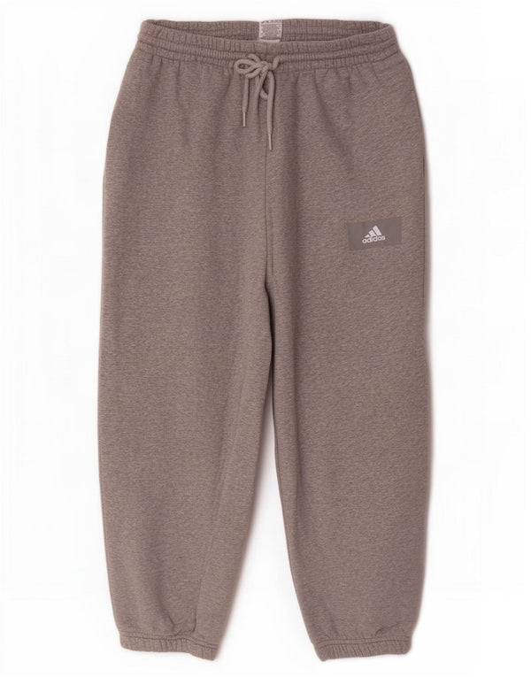 Adidas Ανδρική φόρμα αθλητικής φόρμας παντελόνι Joggers μεγάλο γκρι βαμβακερό
