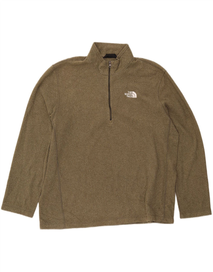 THE NORTH FACE Ανδρικό φερμουάρ Fleece Jumper XL Khaki