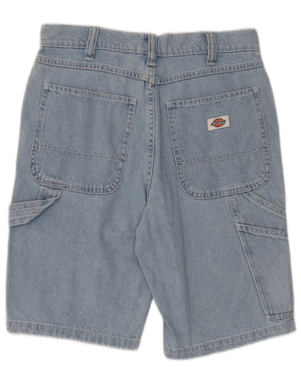 DICKIES Ανδρικό τζιν σορτς Cargo W28 Μικρό Μπλε Βαμβακερό