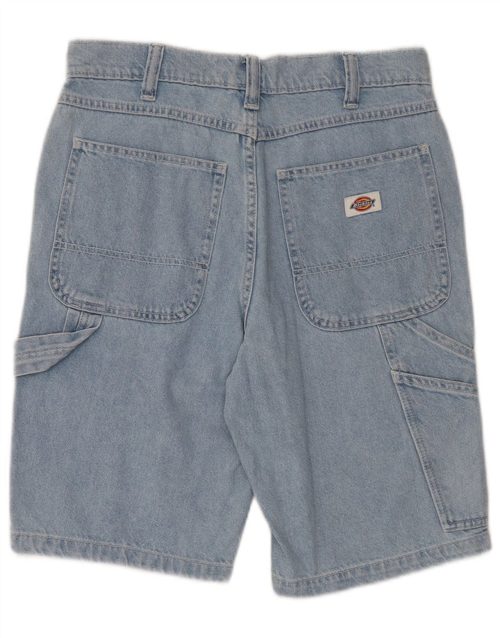 DICKIES Ανδρικό τζιν σορτς Cargo W28 Μικρό Μπλε Βαμβακερό