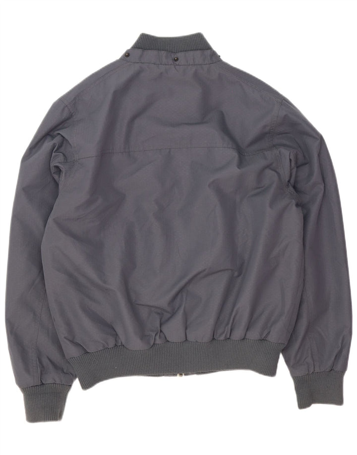 Dickies Mens Bomber Jacket UK 40 Large Grey Polyamide