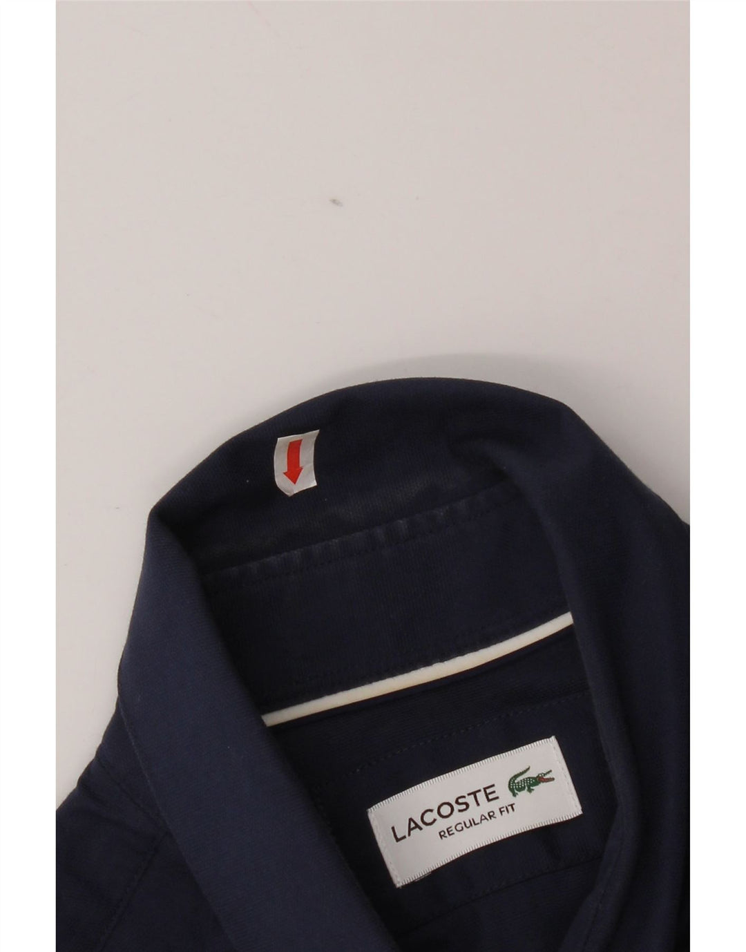 Ανδρικό πουκάμισο Lacoste Regular Fit Size 40 15 1/2 Medium Navy Blue Cotton