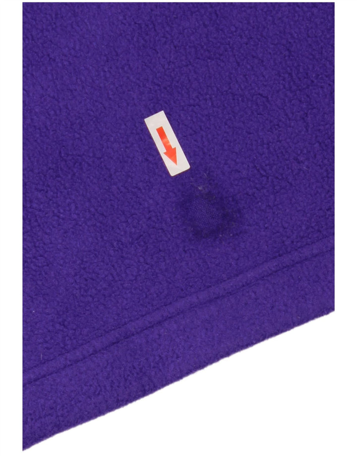Cape Horn Ανδρικό φερμουάρ με λαιμόκοψη Fleece Jumper Μεσαίο Μωβ Γεωμετρικό