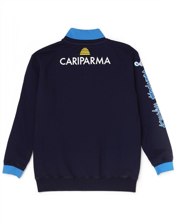 Kappa Mens Italia Graphic αθλητική φόρμα Top Jacket 3XL Navy Blue Colourblock