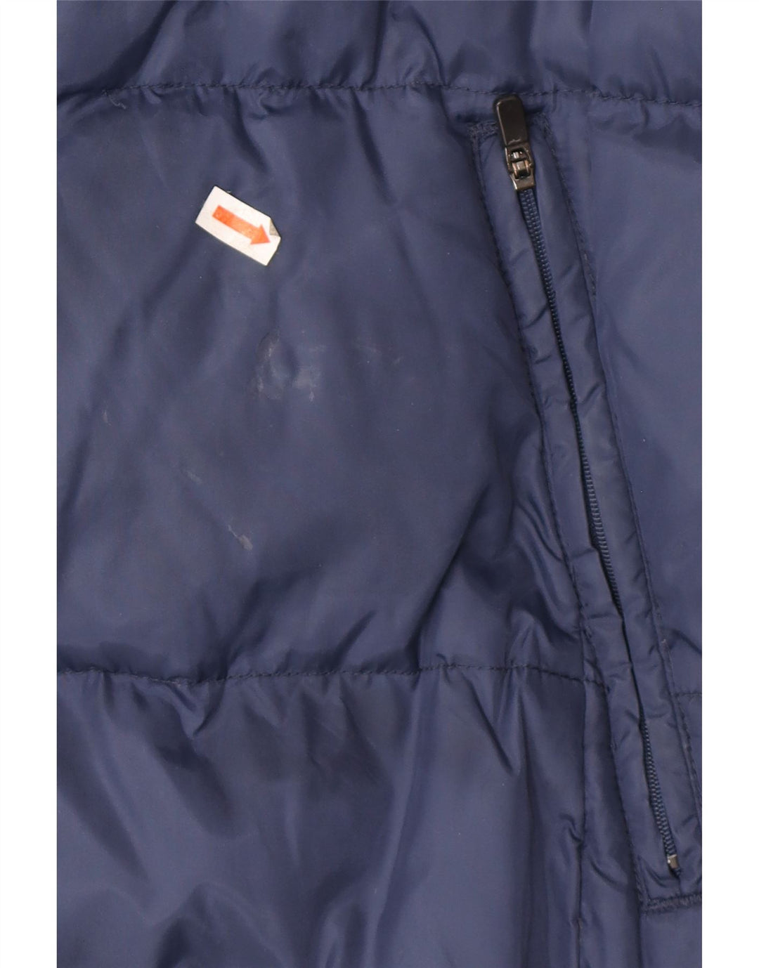 Ανδρικό μπουφάν με κουκούλα KAPPA UK 38 Medium Navy Blue Polyamide
