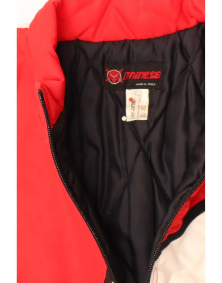 Dainese Ανδρικό γραφικό μπουφάν Racer IT 42 XS Red Colourblock Πολυαμίδιο