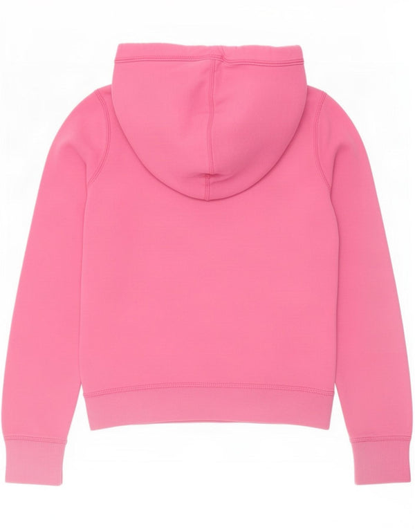Abercrombie & Fitch Γυναικεία γραφικά υπερμεγέθη κουκούλα UK 10 Small Pink