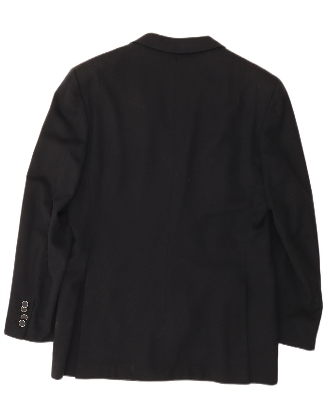Galtrucco Ανδρικό Μπουφάν Blazer Διπλό στήθος IT 40 Μεγάλο Μαύρο Μάλλινο
